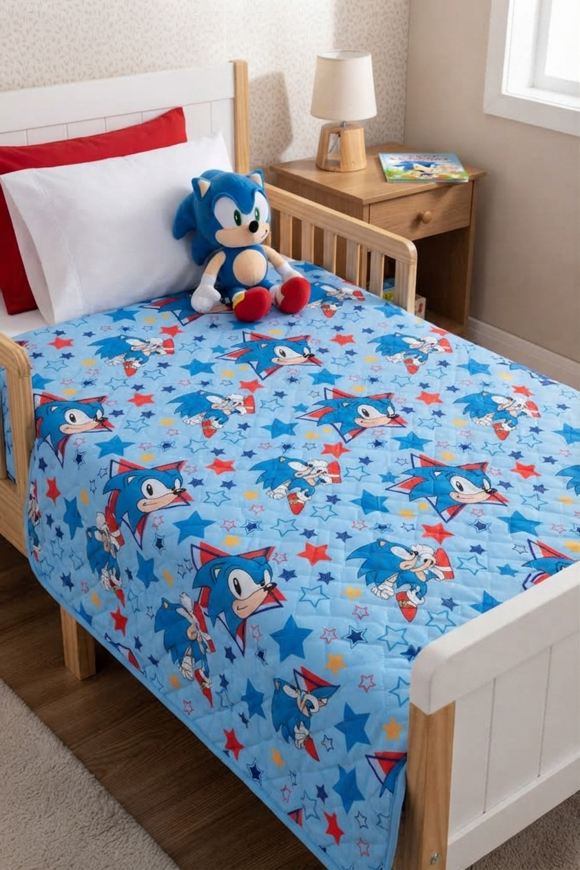 Trapuntino Sonic Coperta Copriletto Trapuntato 100 Gsm Letto Singolo 170x260 CM - Zh46060
