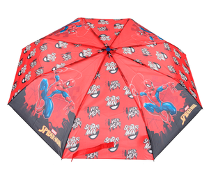 Ombrello Pieghevole Spiderman MARVEL per Bambini con Apertura Manuale - Zh40181