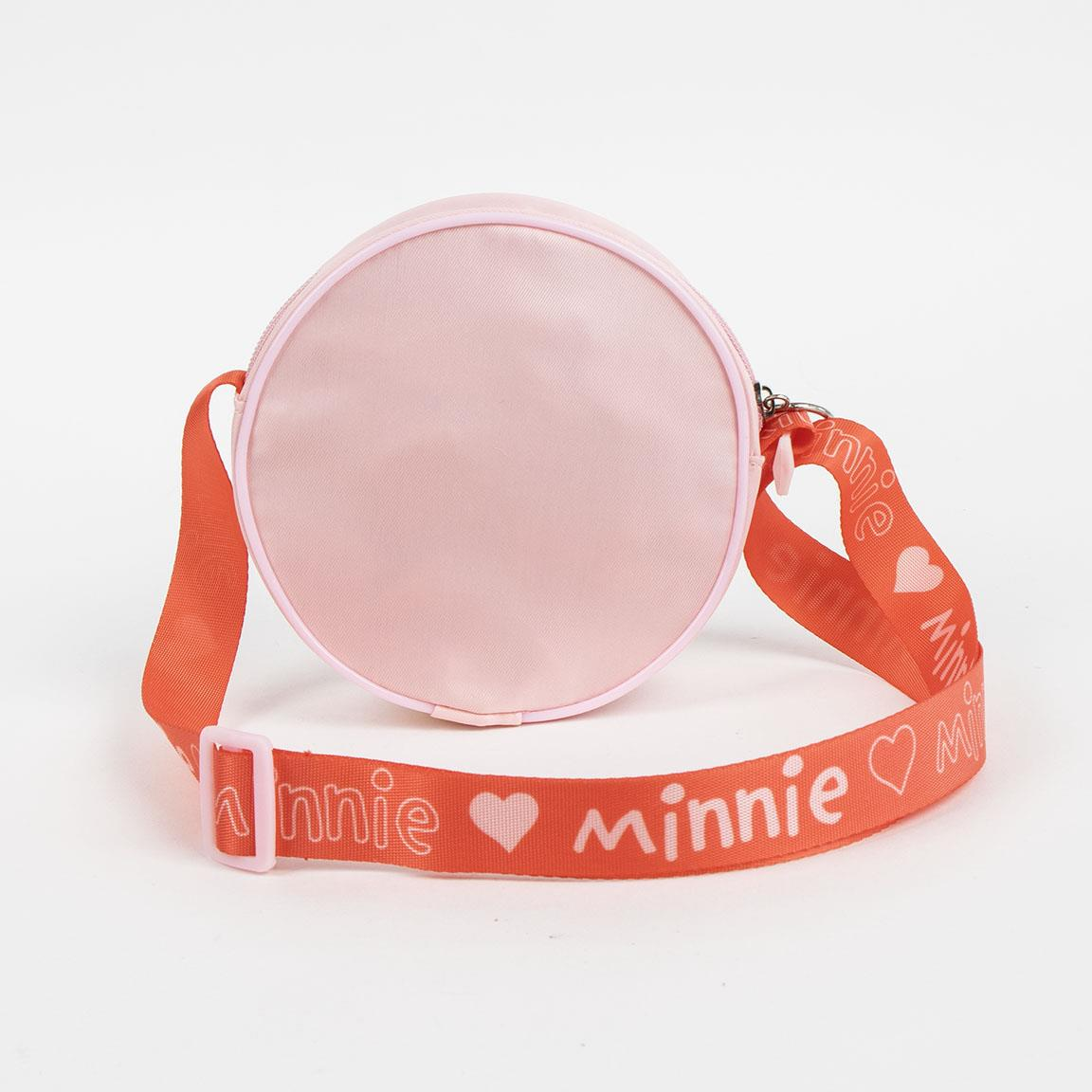 Borsa Passeggio Minnie DISNEY Borsa Rotonda con Tracolla Regolabile Accessorio Bambini - 5674