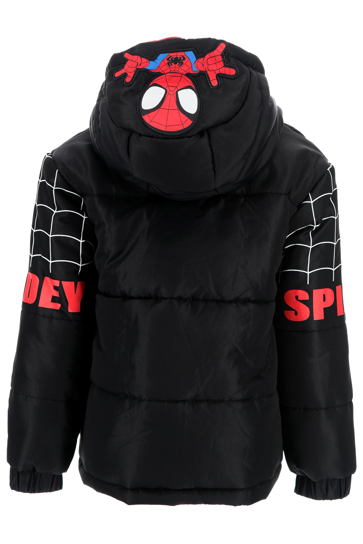 Giubbotto Imbottito Spiderman MARVEL con Cappuccio Bambino 3/6 Anni - Zh10348