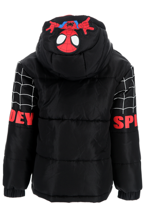 Giubbotto Imbottito Spiderman MARVEL con Cappuccio Bambino 3/6 Anni - Zh10348