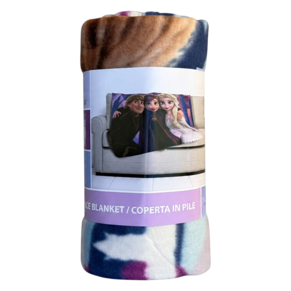 Plaid Frozen DISNEY Coperta in Pile 220 Gsm 100 X 140 CM per Bambine - Je15475gf