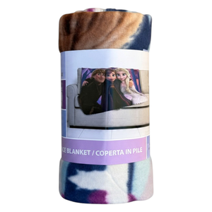 Plaid Frozen DISNEY Coperta in Pile 220 Gsm 100 X 140 CM per Bambine - Je15475gf