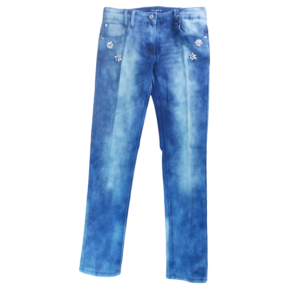 Pantalone Jeans Artigli Ragazza Bambina Taglie 8/16 Anni - A07198