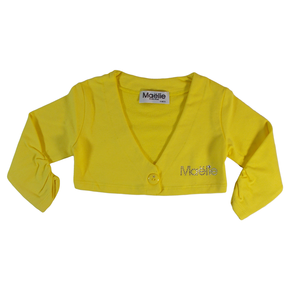 Scaldacuore Maelie Neonata Bambina Taglie 9/30 Mesi - 007562giallo
