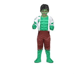 Costume Vestito Abito Travestimento Carnevale Bambino Mostro Verde 28017