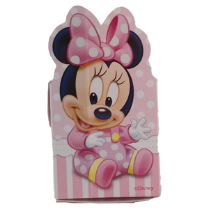 Bomboniera Minnie Astuccio DISNEY Portaconfetti Scatolina Torta 18 Fette R050600