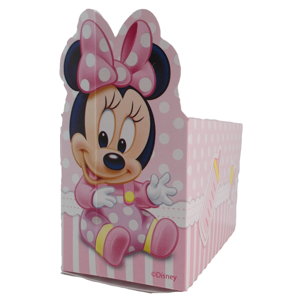Bomboniera Minnie Astuccio DISNEY Portaconfetti Scatolina Torta 18 Fette R050600