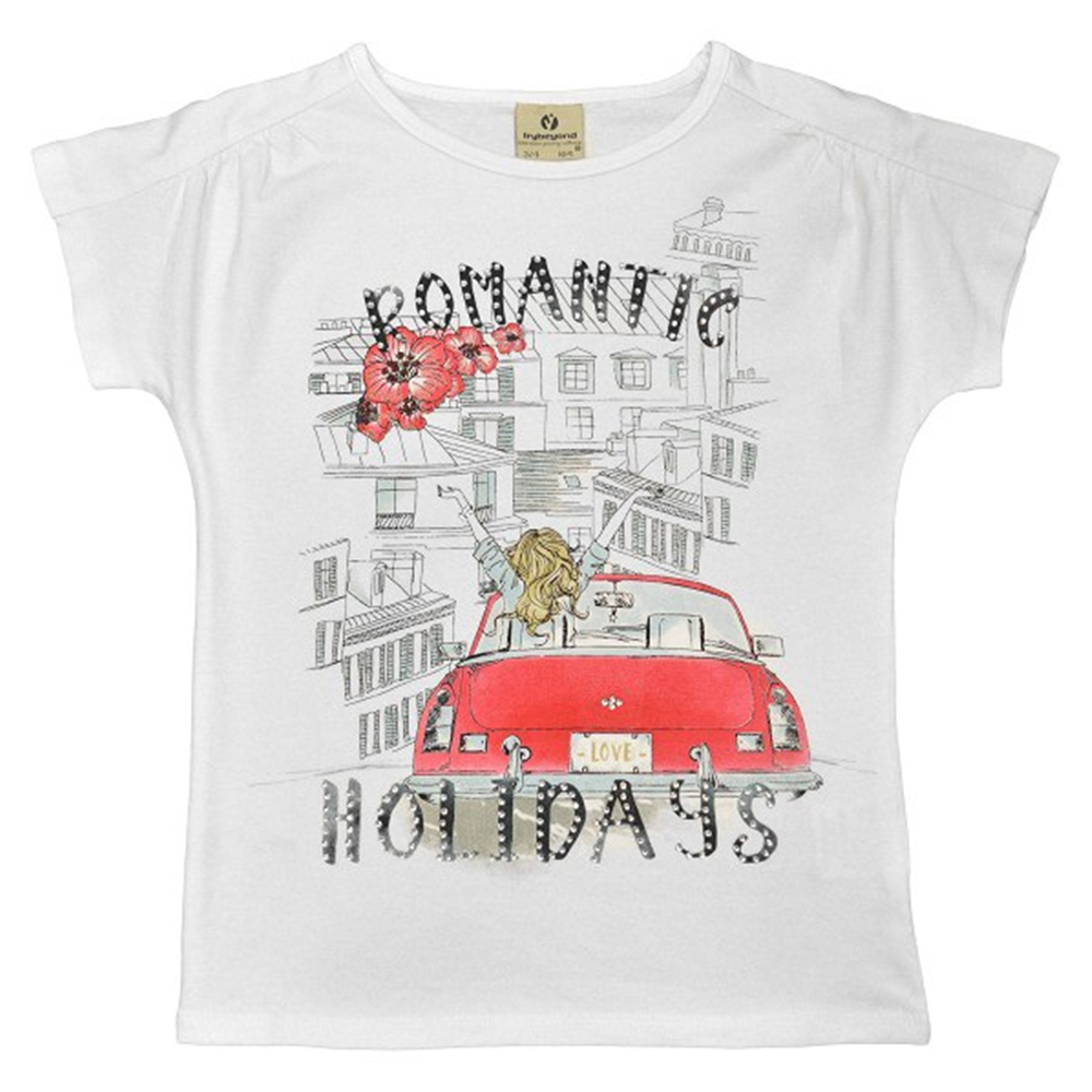 T-Shirt Maglietta Bambina Ragazza Mauli Birba Taglie 2/8 Anni - 24442