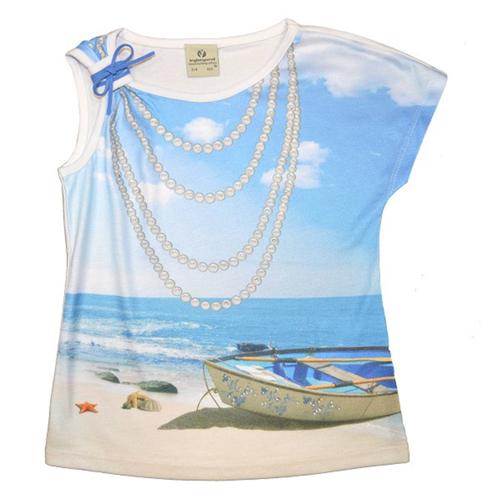 T-Shirt Maglietta Bambina Ragazza Mauli Birba Taglie 2/8 Anni - 24386