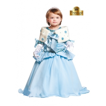 Vestito Carnevale Cerentola Al Ballo Prestige Costume Travestimento Bambina - 50581