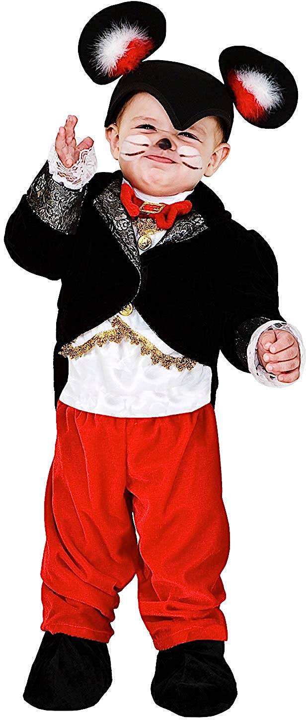 Vestito Carnevale Piccolo Topino Costume Travestimento Bambino - 8934