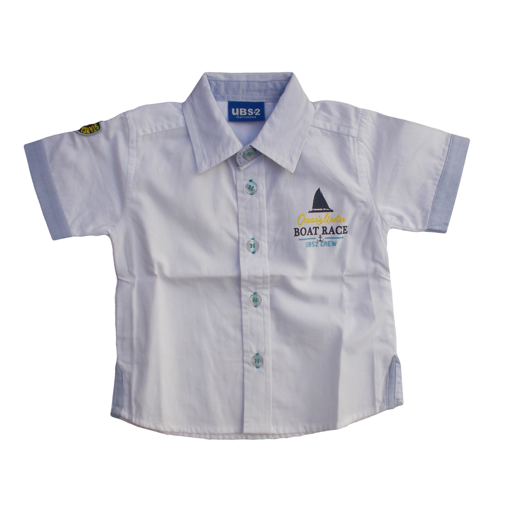 Camicia Bambino Neonato Ubs2 Taglie 3/24mesi- 0906