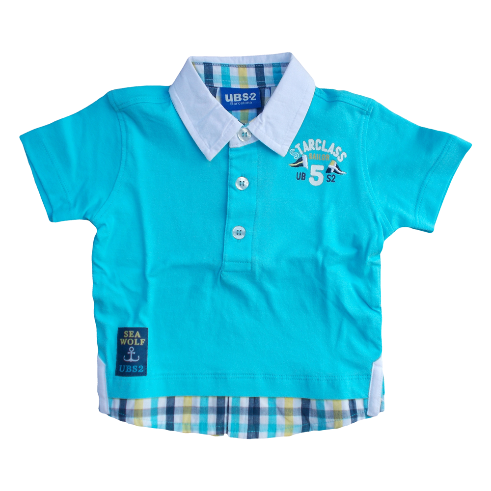 Polo Bambino Neonato Ubs2 Taglie 3/24 Mesi - 9915