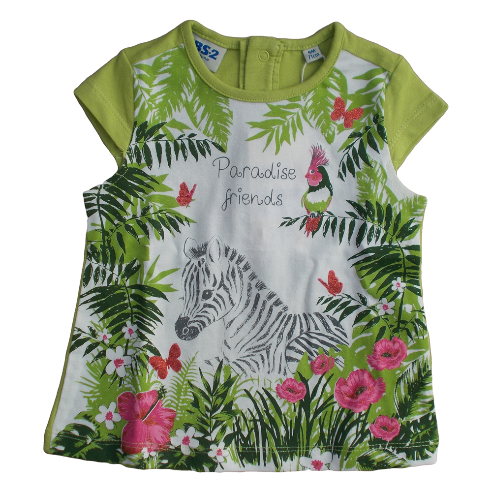 T-Shirt Bambina Neonata Ubs2 Taglie 3/24 Mesi - 9921