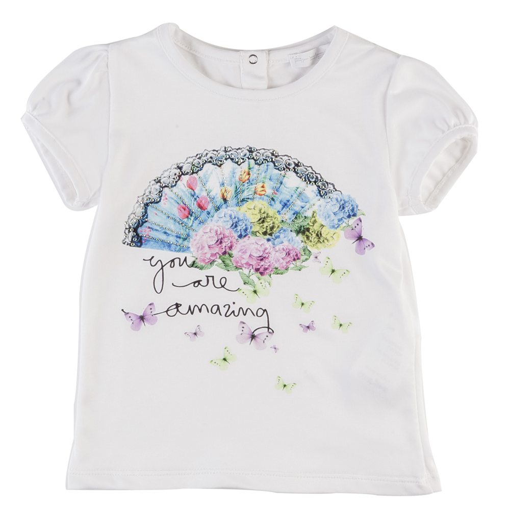 T-Shirt Artigli Neonata Bambina Taglie 9/36 Mesi - A11009