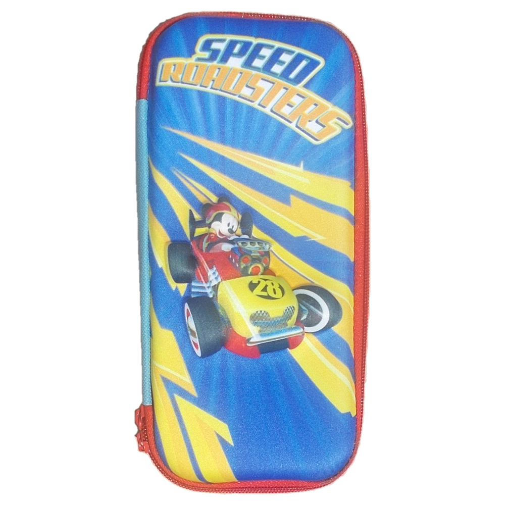 Tombolino Astuccio Topolino DISNEY Mickey Mouse 3d Portacolori 1 Cerniera 23x11 Cm. - Mic0053