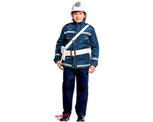 Vestito Carnevale Vigile Urbano Costume Travestimento Bambino - 50535