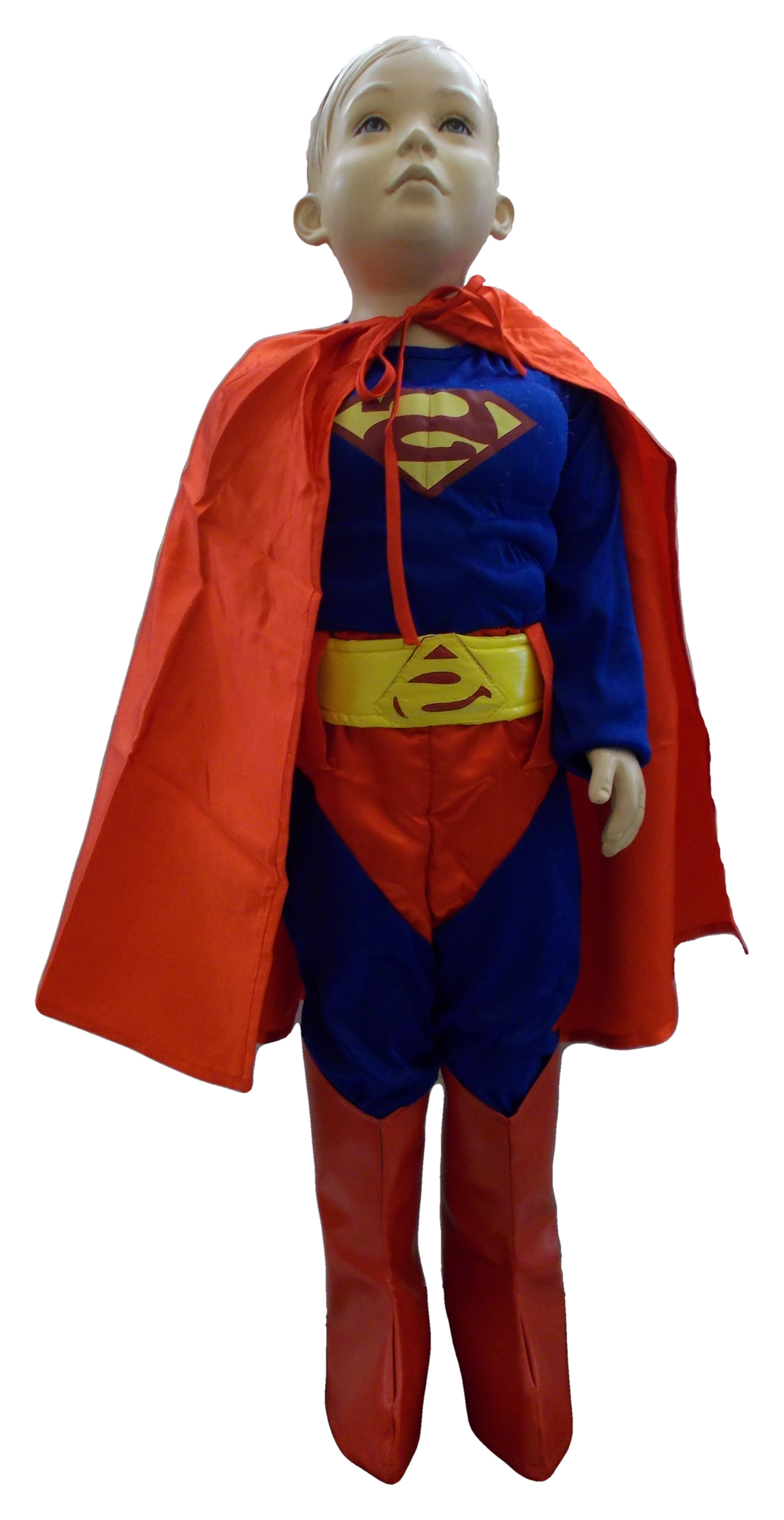 Vestito Carnevale Super Eroe Superman Costume Travestimento Bambino - 1114