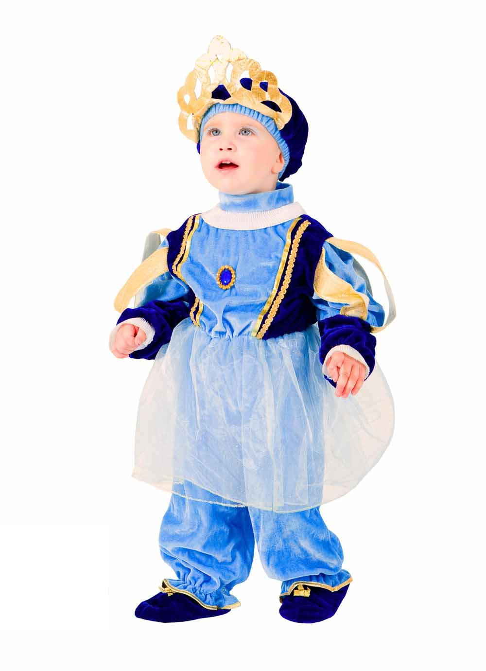 Vestito Carnevale Piccola Principessa Costume Travestimento Bambina - 1149