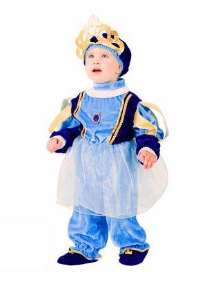 Vestito Carnevale Piccola Principessa Costume Travestimento Bambina - 1149