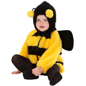 Costume Vestito Abito Travestimento Carnevale Bambina Ape Fuzzy