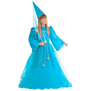 Costume Fatina Magica Travestimento Carnevale Cosplay Fata Madrina Feste a Tema -3896