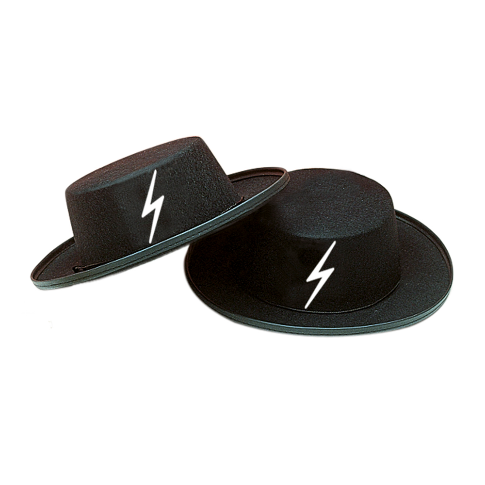 Vestito Carnevale + Accessori Zorro Bandito Mascherato Costume Cappello Fioretto 5/7 Anni Travestimento - 3867+6765z+3411z