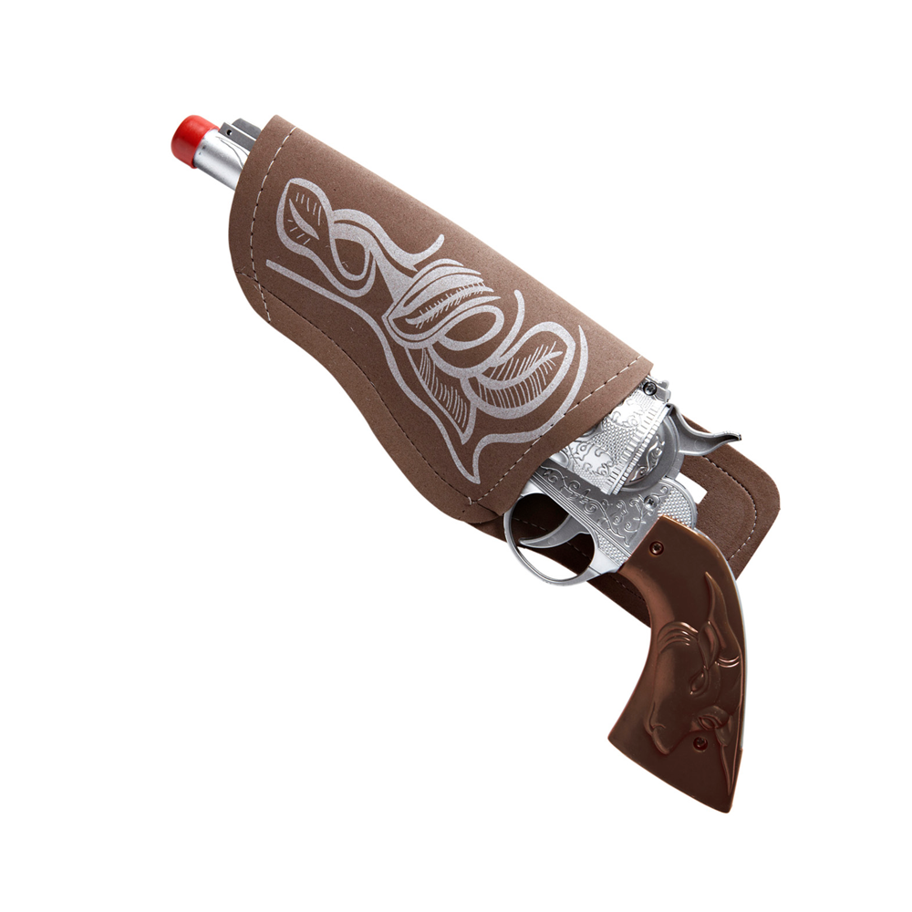 Pistola Cowboy con Fondina e Cintura Accessori per Abito Vestito Travestimento Carnevale Bambino