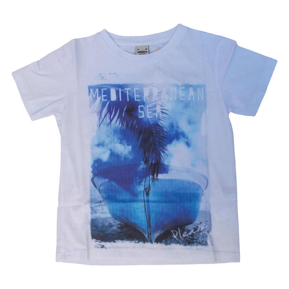 T-Shirt Please Maglietta Bambino Baby Taglie 4/10 Anni - Mb82030b07/p