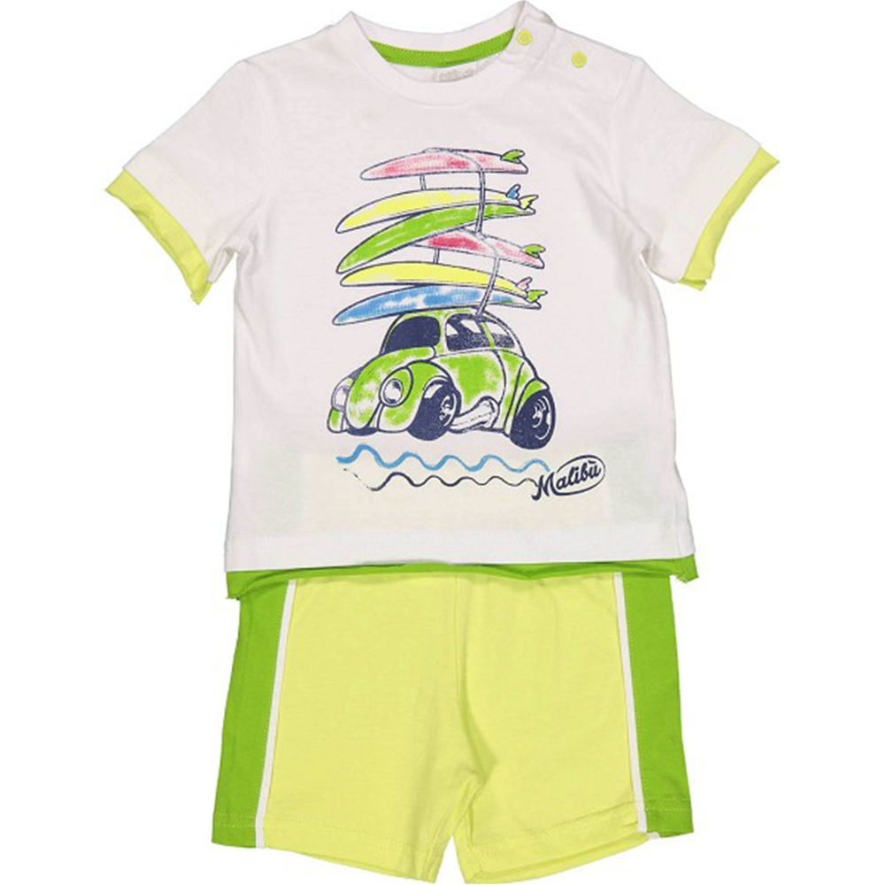Completo Corto Neonato Bambino Mauli Birba Taglie  6/30 Mesi - 49040