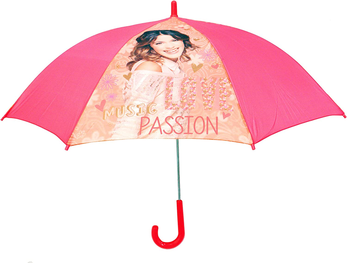 Ombrello Automatico Violetta Rosa a 8 Raggi da Cm. 48- 3453