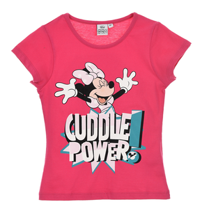 T-Shirt Maglietta Minnie DISNEY Bambina Ragazza 3/8 Anni - Er1398fuxia