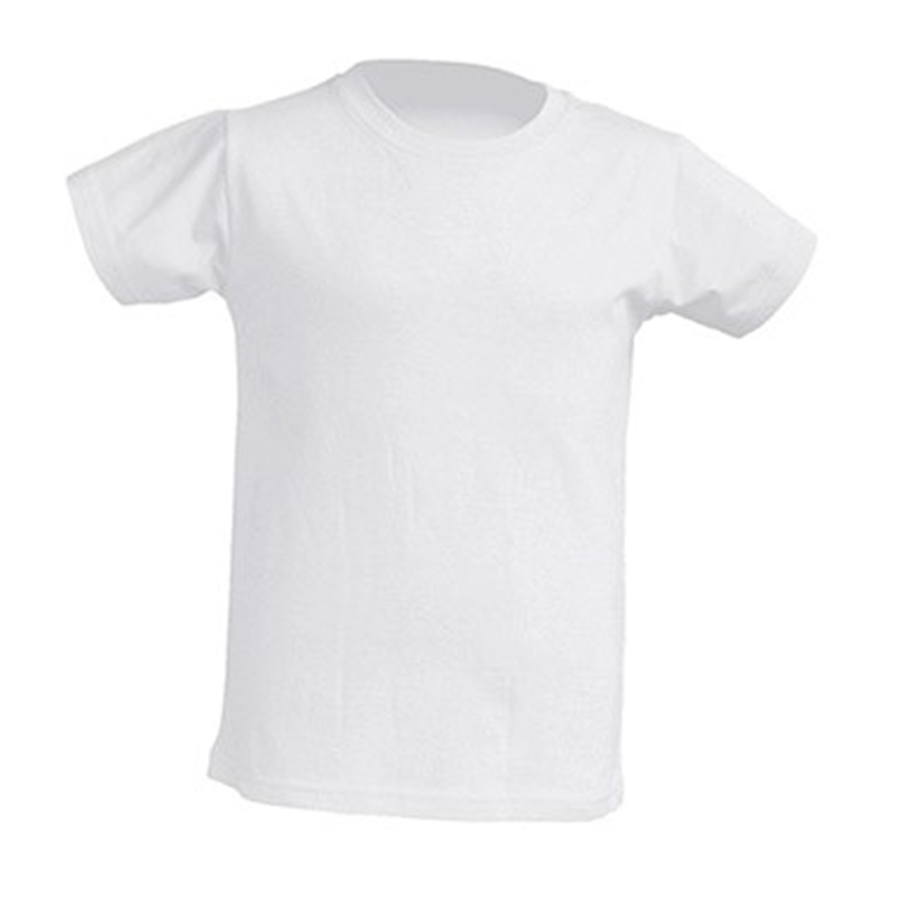 T-Shirt Maglietta Divisa Scolastica Bianca Manica Lunga Taglie da 1 a 14 Anni