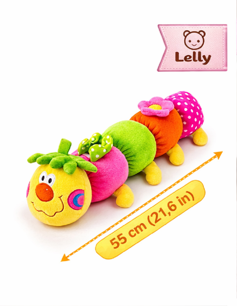 Peluche Bruco Cm. 55 Venturelli - 785092