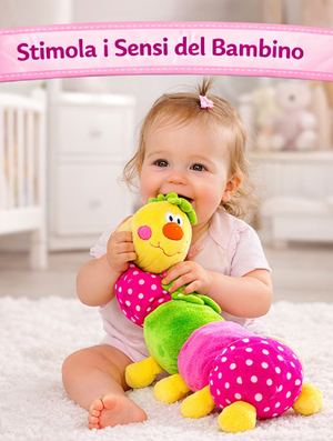 Peluche Bruco Cm. 55 Venturelli - 785092