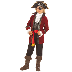 Costume Vestito Abito Travestimento Carnevale Halloween Bambino Pirata Dell'isola Del Tesoro - 5559