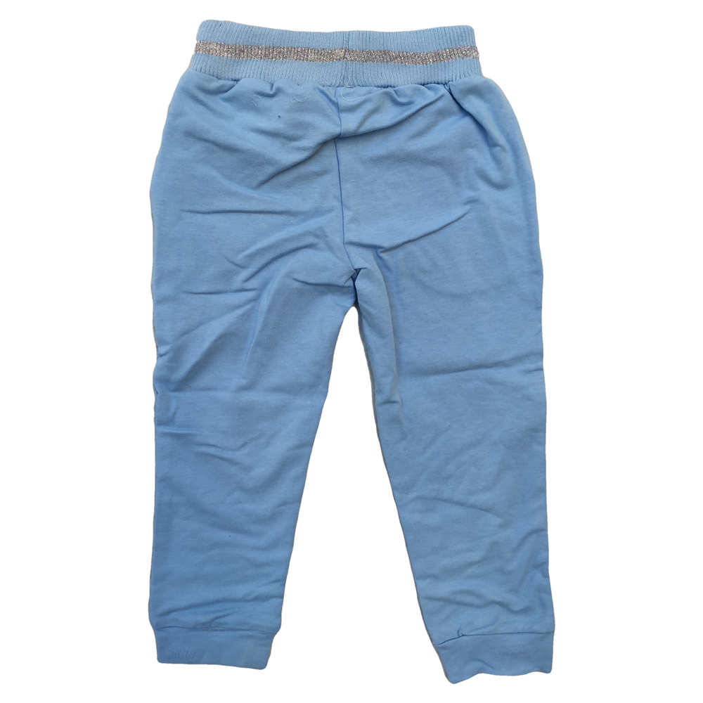 Pantalone Tuta Principesse DISNEY Bambina Sun City Taglie 3/6 Anni - Rh1407celeste