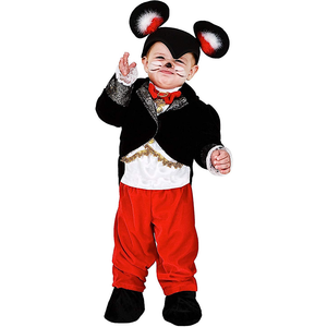 Vestito Carnevale Piccolo Topino Costume Travestimento Bambino - 8934