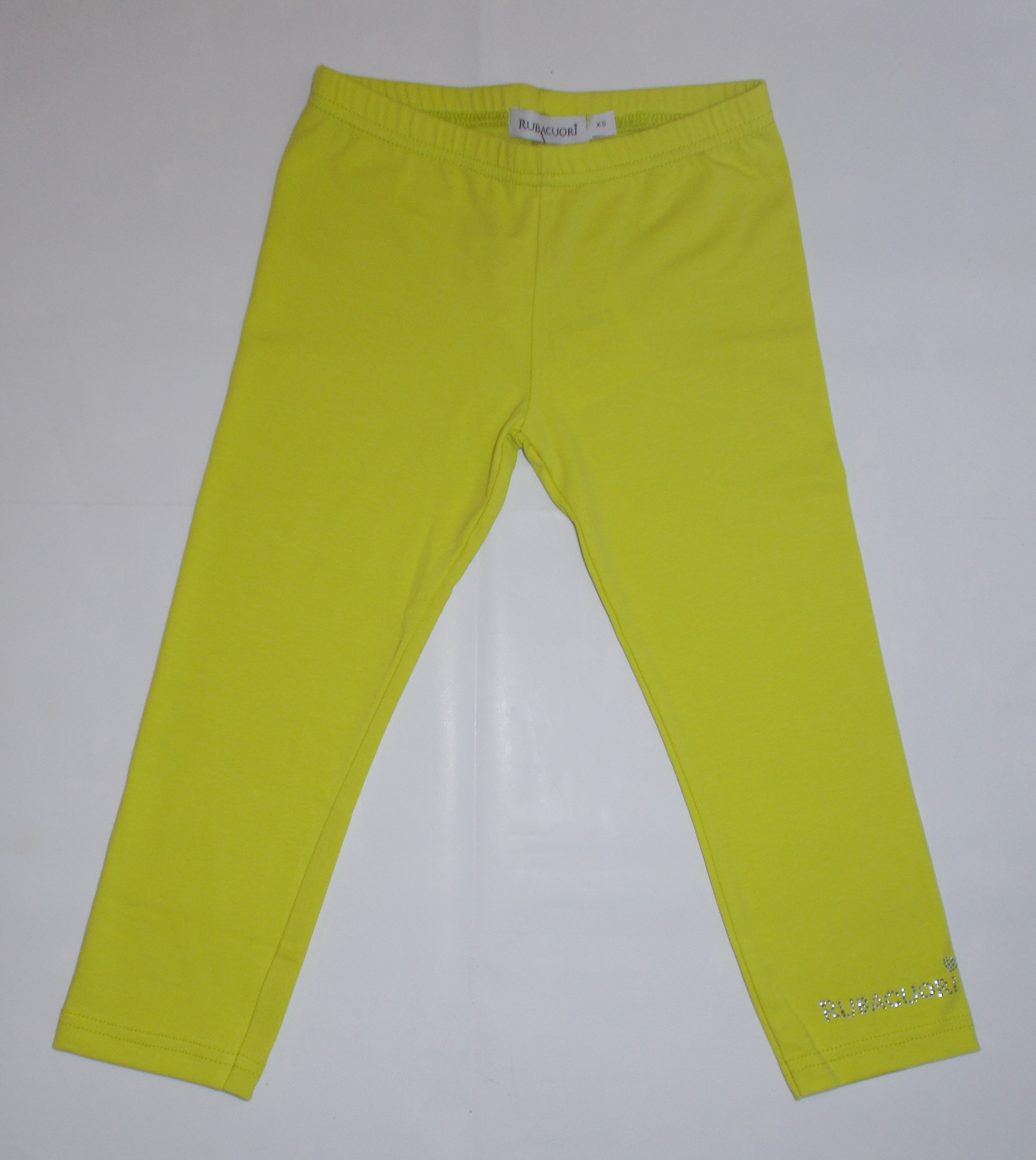 Leggings Estivo  Blu, Fuxia O Giallo Rubacuori Femminuccia 8/16 Anni - 000906