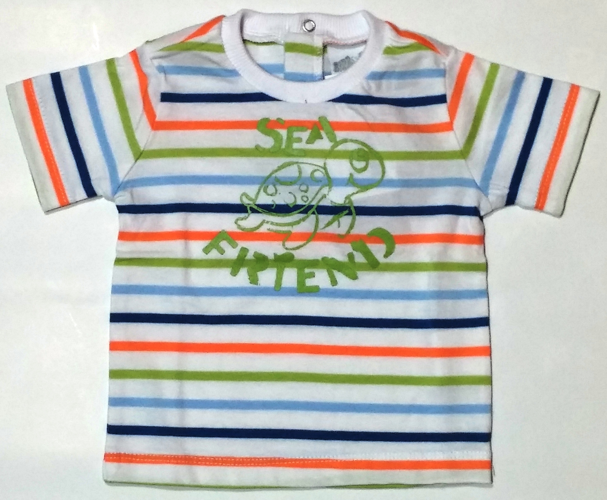 T-Shirt Maglietta Bambino Manica Corta Mauli Birba 3/36 Mesi - 64037