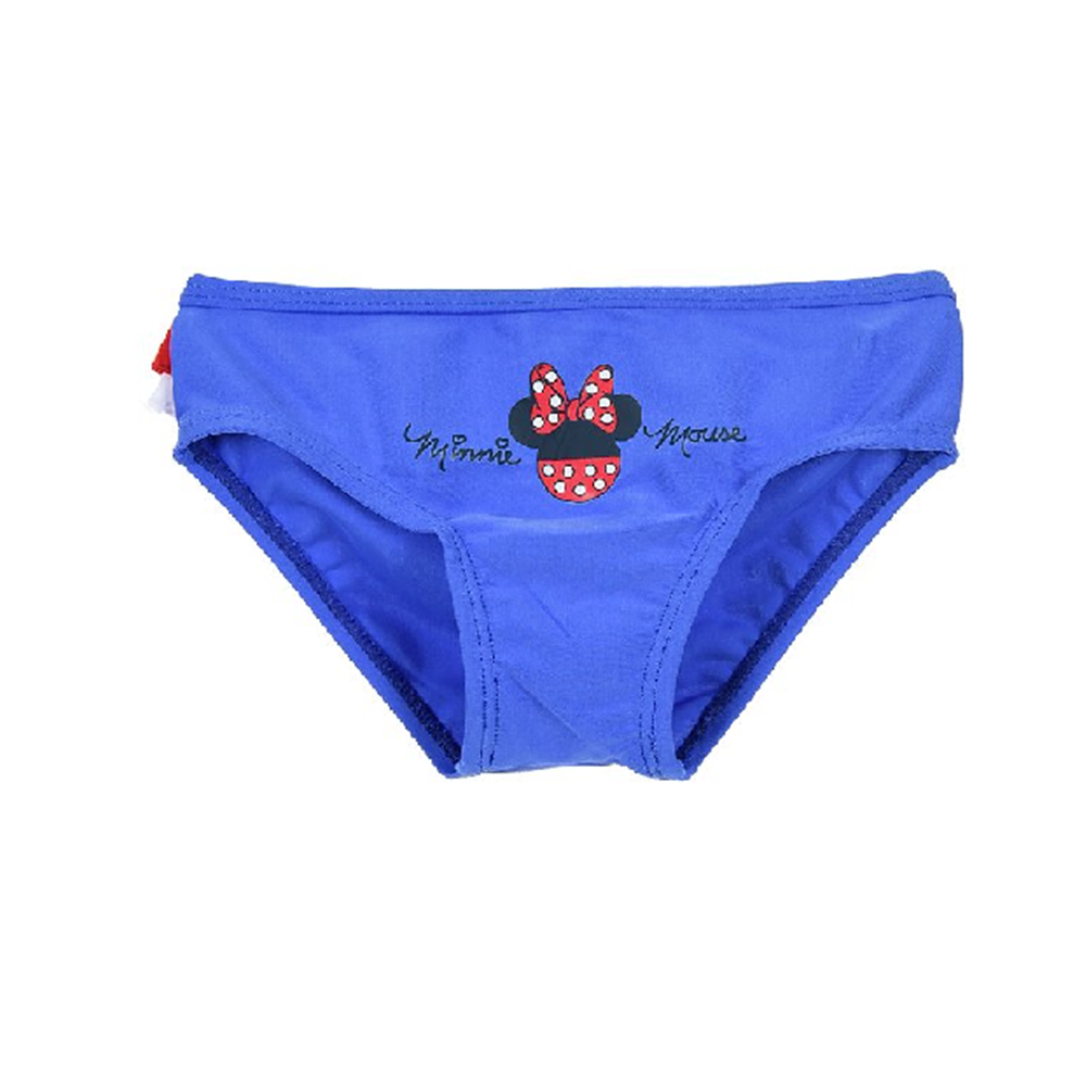Costume Mare Minnie Mouse DISNEY Mutandina Neonata Bambina Taglie 12/36 Mesi - Se0032celeste
