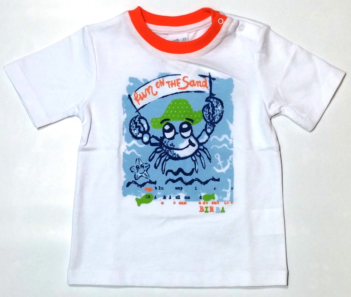 T-Shirt Maglietta Bambino Manica Corta Mauli Birba 3/36 Mesi - 64036