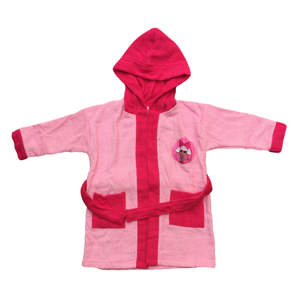Set Accappatoio con Cappuccio + Asciugamano Lol Surprise Diva in Cotone Taglie 3/8 Anni - 1922-1759