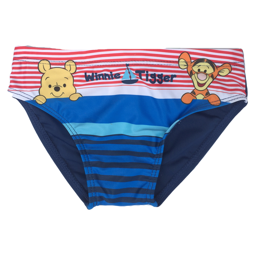 Costume Mare Winnie the Pooh DISNEY Slip Mutandina Neonato Bambino Taglie 12/36 Mesi - Se0018blu