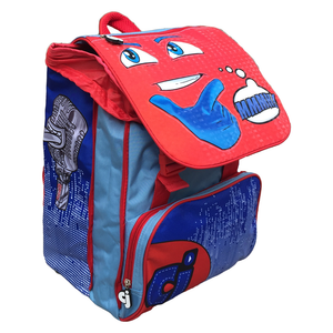 Zaino Faccine Bambino Estensibile Borsa Scuola Elementare Cm. 40x29x28 - Cj0450d