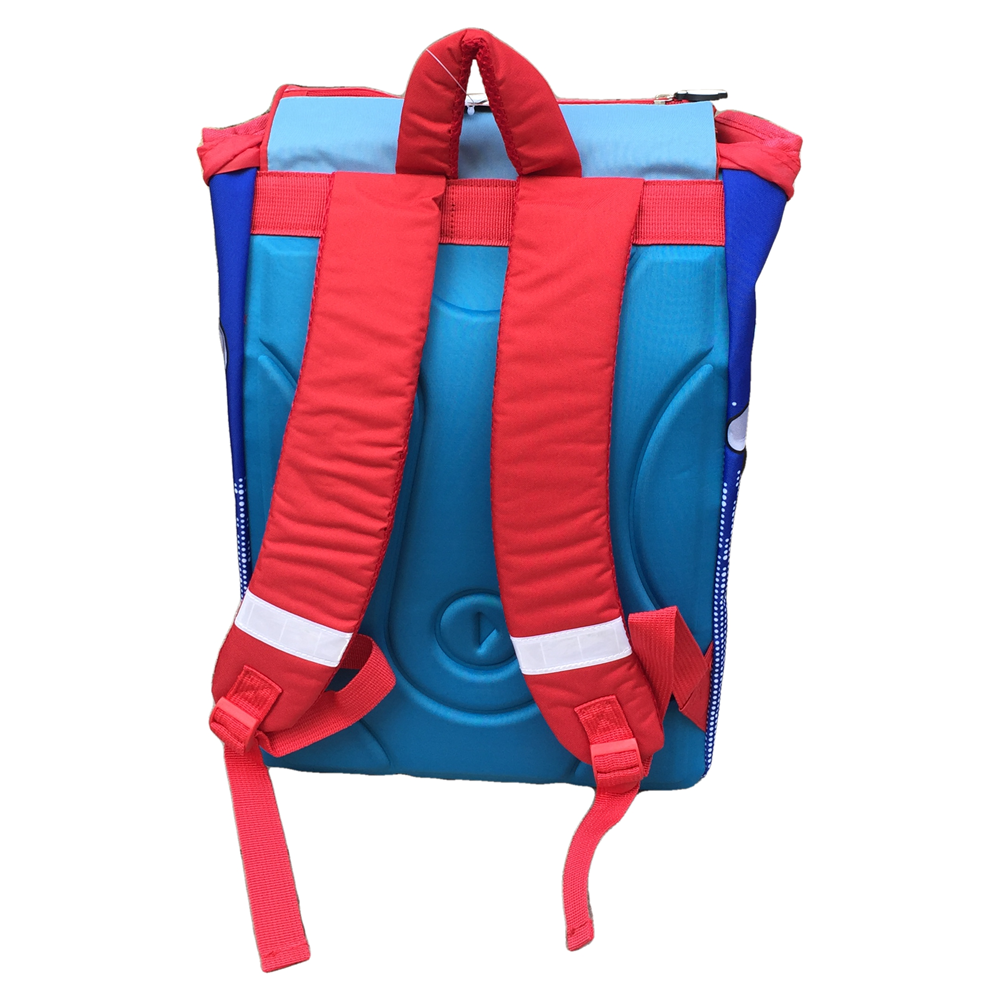 Zaino Faccine Bambino Estensibile Borsa Scuola Elementare Cm. 40x29x28 - Cj0450d