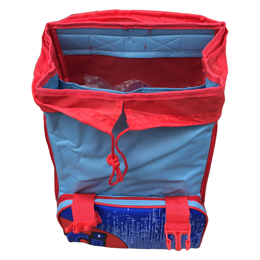 Zaino Faccine Bambino Estensibile Borsa Scuola Elementare Cm. 40x29x28 - Cj0450d