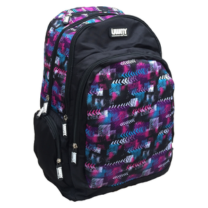 Zaino Round Underwood New York 5 Tasche Borsa Americano Scuola Viaggio Tempo Libero - Ex0051b