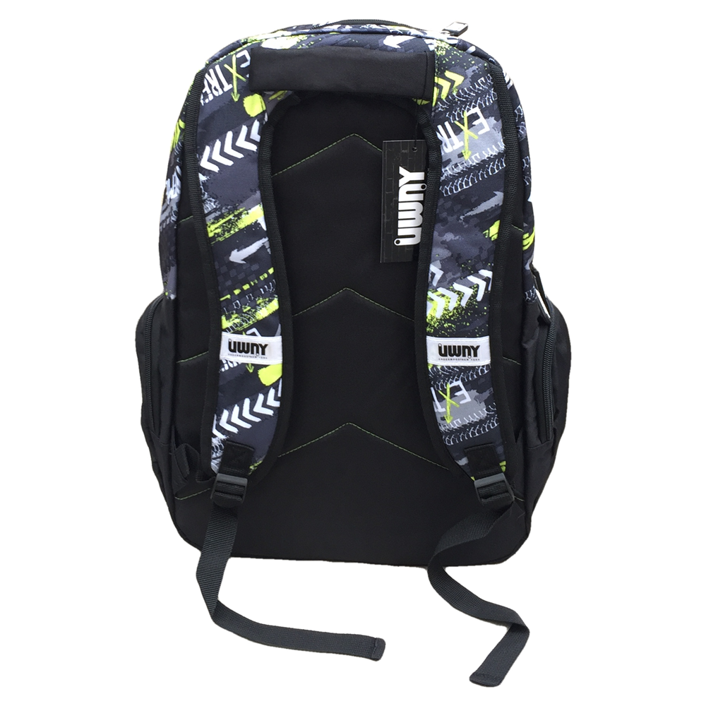 Zaino Round Underwood New York 5 Tasche Borsa Americano Scuola Viaggio Tempo Libero - Ex0051d